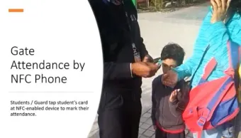 Gate Attendance BY NFC phone