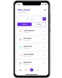 Visitor App
